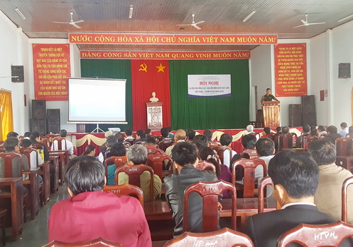 Hội nghị tuyên truyền tại huyện Đắk Song